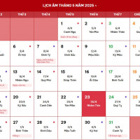 Lịch âm 23/5 chính xác nhất, lịch vạn niên ngày 23/5/2025: Việc nên và không nên làm?
