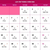 Lịch âm 25/5 chính xác nhất, lịch vạn niên ngày 25/5/2025: Việc nên và không nên làm?