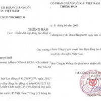 Người tố cáo cửa hàng C.P ở Sóc Trăng bán heo bệnh ra thị trường bị nghỉ việc từ ngày 1/6