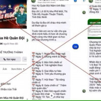 Dấu hiệu nhận biết fanpage giả mạo khóa ‘Trại hè quân đội’, ‘Học kỳ công an’