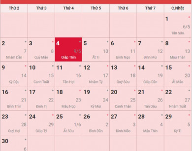 Lịch âm 5/6 chính xác nhất, lịch vạn niên ngày 5/6/2025: Việc nên và không nên làm?