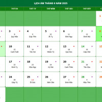 Lịch âm 9/6 chính xác nhất, lịch vạn niên ngày 9/6/2025: Việc nên và không nên làm?
