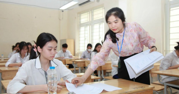 Đề thi và đáp án chính thức kỳ thi tuyển sinh lớp 10 tại Hà Nội