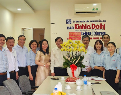Kỷ niệm 100 năm Ngày Báo chí cách mạng Việt Nam:  Ban Tuyên giáo và Dân vận Thành ủy TP Hồ Chí Minh thăm và chúc mừng Báo Kinh tế & Đô thị
