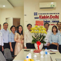 Kỷ niệm 100 năm Ngày Báo chí cách mạng Việt Nam:  Ban Tuyên giáo và Dân vận Thành ủy TP Hồ Chí Minh thăm và chúc mừng Báo Kinh tế & Đô thị