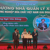 Ông Ngô Văn Đông được vinh danh Nhà lãnh đạo xuất sắc của Tập đoàn Hóa chất Việt Nam giai đoạn 2020-2025