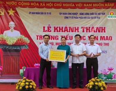 Khánh thành trường tiểu học Yến Mao: Ngôi trường mới cho những ước mơ nhỏ ở miền quê Phú Thọ