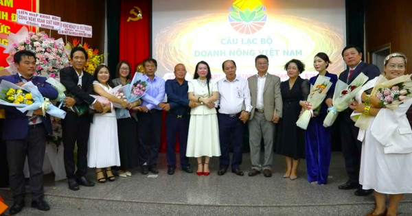 Câu lạc bộ Doanh Nông Việt Nam ra đời: Cầu nối vững chắc giữa nhà khoa học, nhà nông và nhà đầu tư