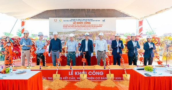 Vinaincon chính thức khởi công dự án khu phức hợp nghỉ dưỡng và giải trí KN Paradise