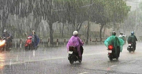 Thời tiết ngày 26/6/2025: Bắc Bộ có mưa rào và dông