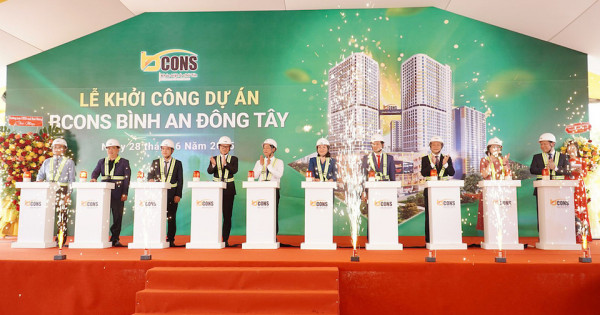 Tập đoàn Bcons tổ chức lễ khởi công dự án Bcons Bình An – Đông Tây