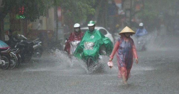 Thời tiết ngày 1/7/2025: Bắc Bộ có mưa to đến rất to