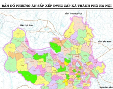 Danh sách 126 xã phường trực thuộc Thành phố Hà Nội