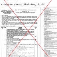 Bộ GD&ĐT thông tin 'Đáp án môn Ngữ văn đang lan truyền trên mạng' là không chính xác