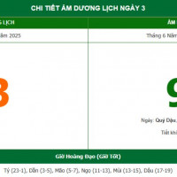 Lịch âm 3/7 chính xác nhất, lịch vạn niên ngày 3/7/2025: Việc nên và không nên làm?