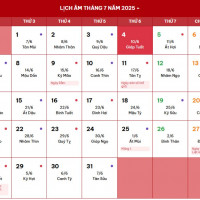 Lịch âm 4/7 chính xác nhất, lịch vạn niên ngày 4/7/2025: Việc nên và không nên làm?
