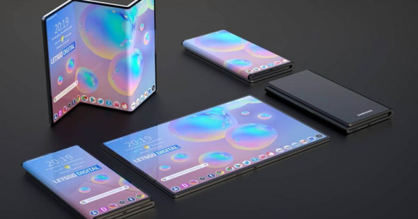 Samsung sắp ra mắt điện thoại gập ba đầu tiên với cấu hình khủng
