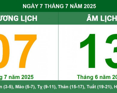 Lịch âm 7/7 chính xác nhất, lịch vạn niên ngày 7/7/2025: Việc nên và không nên làm?