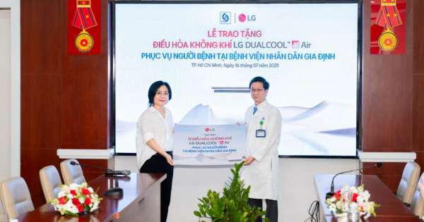 LG Electronics đồng hành cùng bệnh viện Nhân dân Gia Định, góp phần nâng cao chất lượng khám chữa bệnh