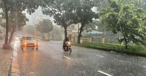 Thời tiết ngày 23/7/2025: Bắc Bộ cục bộ có nơi mưa to và dông
