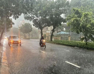Thời tiết ngày 23/7/2025: Bắc Bộ cục bộ có nơi mưa to và dông