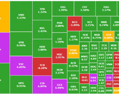 VN-Index chạm đỉnh 3 năm, VJC kéo tài sản bà Phương Thảo lên 2,8 tỷ USD