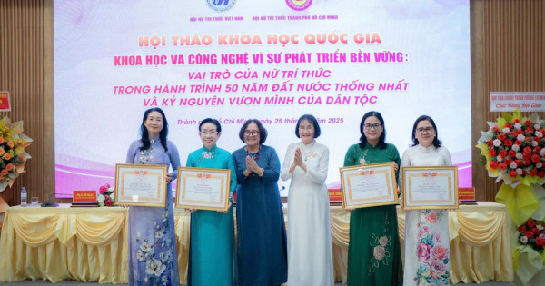 Nữ tri thức Việt Nam: 50 năm kiến tạo tương lai bền vững