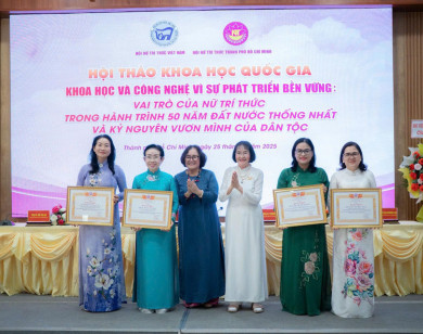 Nữ tri thức Việt Nam: 50 năm kiến tạo tương lai bền vững