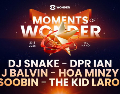 “Moments of Wonder” - Đại nhạc hội đặc biệt kỷ niệm 80 năm Quốc khánh với dàn sao “khủng” DJ Snake, J Balvin, The Kid LAROI, DPR IAN