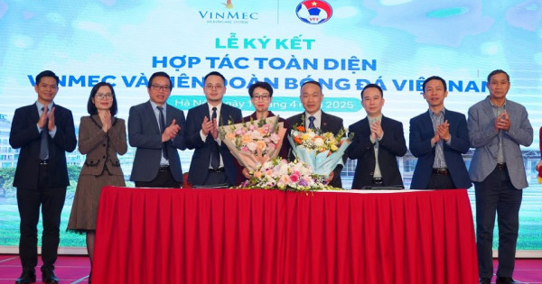 VFF bắt tay Vinmec đưa y học thể thao Việt Nam vươn tầm châu Á