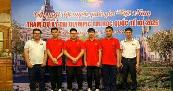 Việt Nam đoạt 4 huy chương tại Olympic Tin học quốc tế năm 2025