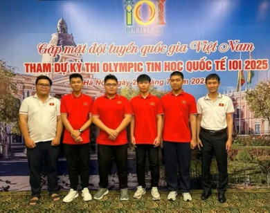 Việt Nam đoạt 4 huy chương tại Olympic Tin học quốc tế năm 2025