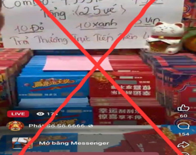 Cảnh giác trước chiêu trò “livestream xổ số cào trúng thưởng”