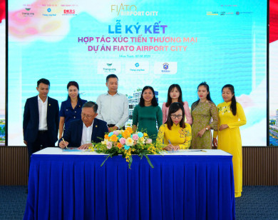 Thang Long Real Group (TLRG) khẳng định uy tín với lễ cất nóc Block Galaxy và ký kết hợp tác HUB TMDV FIATO AIRPORT CITY