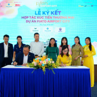 Thang Long Real Group (TLRG) khẳng định uy tín với lễ cất nóc Block Galaxy và ký kết hợp tác HUB TMDV FIATO AIRPORT CITY