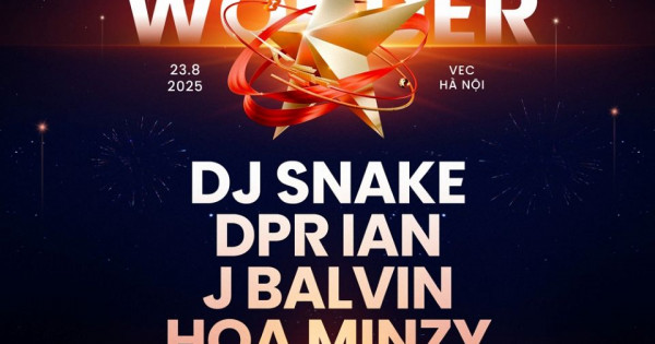 SOOBIN và Hòa Minzy mang âm nhạc Việt thăng hoa trên sân khấu 8Wonder 2025 cùng DJ Snake, DPR Ian, J Balvin…