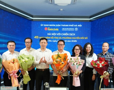 Trực tiếp Talkshow: “Hà Nội với Chiến dịch 45 ngày đêm hỗ trợ xã, phường chuyển đổi số”