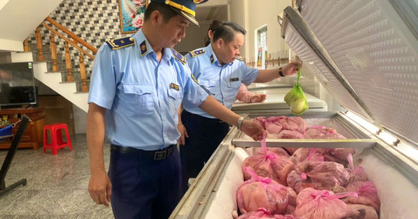 Gia Lai: Thu giữ 4 tấn thịt heo không rõ nguồn gốc