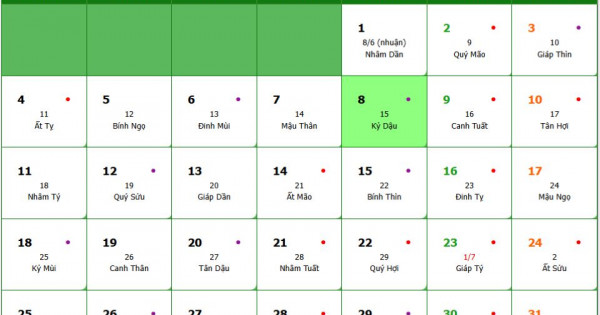 Lịch âm 9/8 chính xác nhất, lịch vạn niên ngày 9/8/2025: Việc nên và không nên làm?