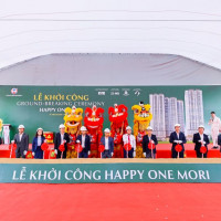 Vạn Xuân Group chính thức Khởi công dự án Happy One Mori