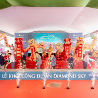Khởi công Diamond Sky - Khu phức hợp căn hộ cao cấp và TTTM đầu tiên tại Van Phuc City
