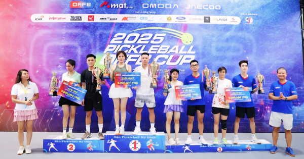 Giải Pickleball OFFB Cup 2025 chính thức khởi tranh