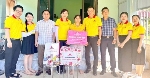 Đại Dũng thắp sáng ước mơ an cư, chắp cánh tương lai trẻ mồ côi