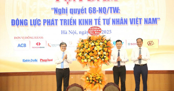 Live: Toạ đàm “Nghị quyết 68-NQ/TW: Động lực phát triển kinh tế tư nhân Việt Nam”