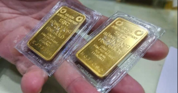 Giá vàng ngày 16/8/2025: SJC giảm nhẹ, về mức 124,5 triệu đồng/lượng