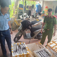 Thanh Hóa: Tiêu hủy hơn 1 tấn thực phẩm không rõ nguồn gốc