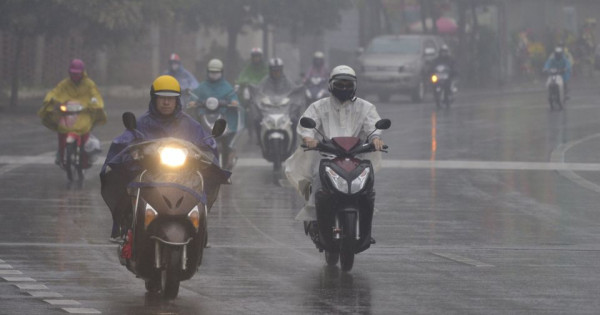 Thời tiết ngày 19/8/2025: Bắc Bộ mưa lớn tập trung vào chiều tối và đêm