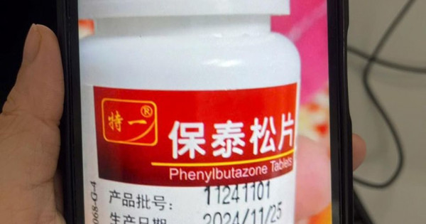 Bộ Y tế cảnh báo không mua, bán hoặc sử dụng các thuốc chứa Phenylbutazone