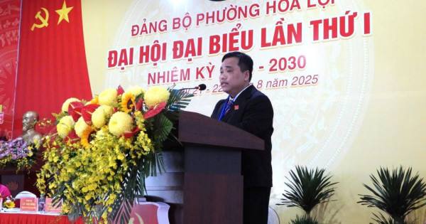 TP Hồ Chí Minh: Ông Lê Thanh Tâm giữ chức Bí thư Đảng ủy phường Hòa Lợi