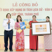 TP Hồ Chí Minh: công bố quyết định xếp hạng 7 di tích lịch sử - văn hóa cấp Thành phố